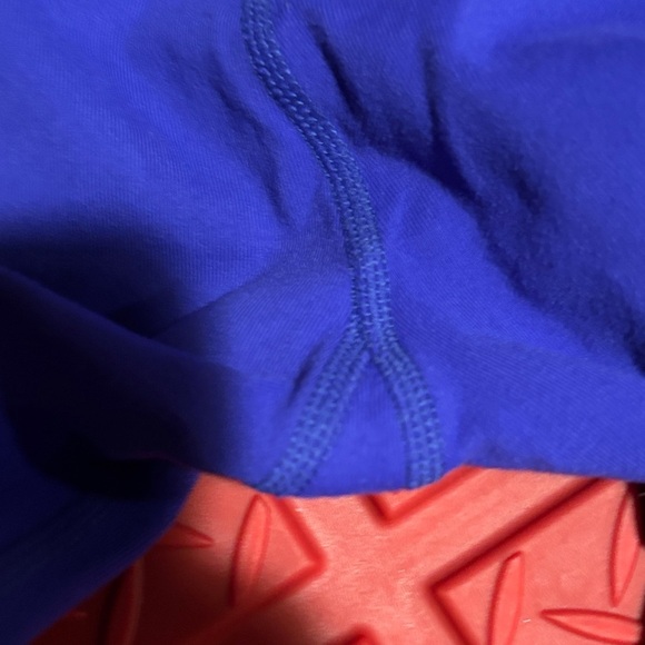 Athleta Vibrant Blue Cropped Leggings - Picture 6 of 6